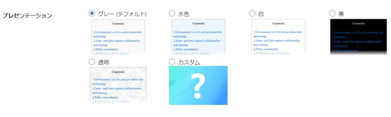 「Table of Contents Plus」の初期設定7