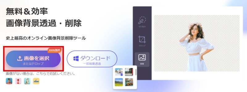 「PicWish」の使い方4